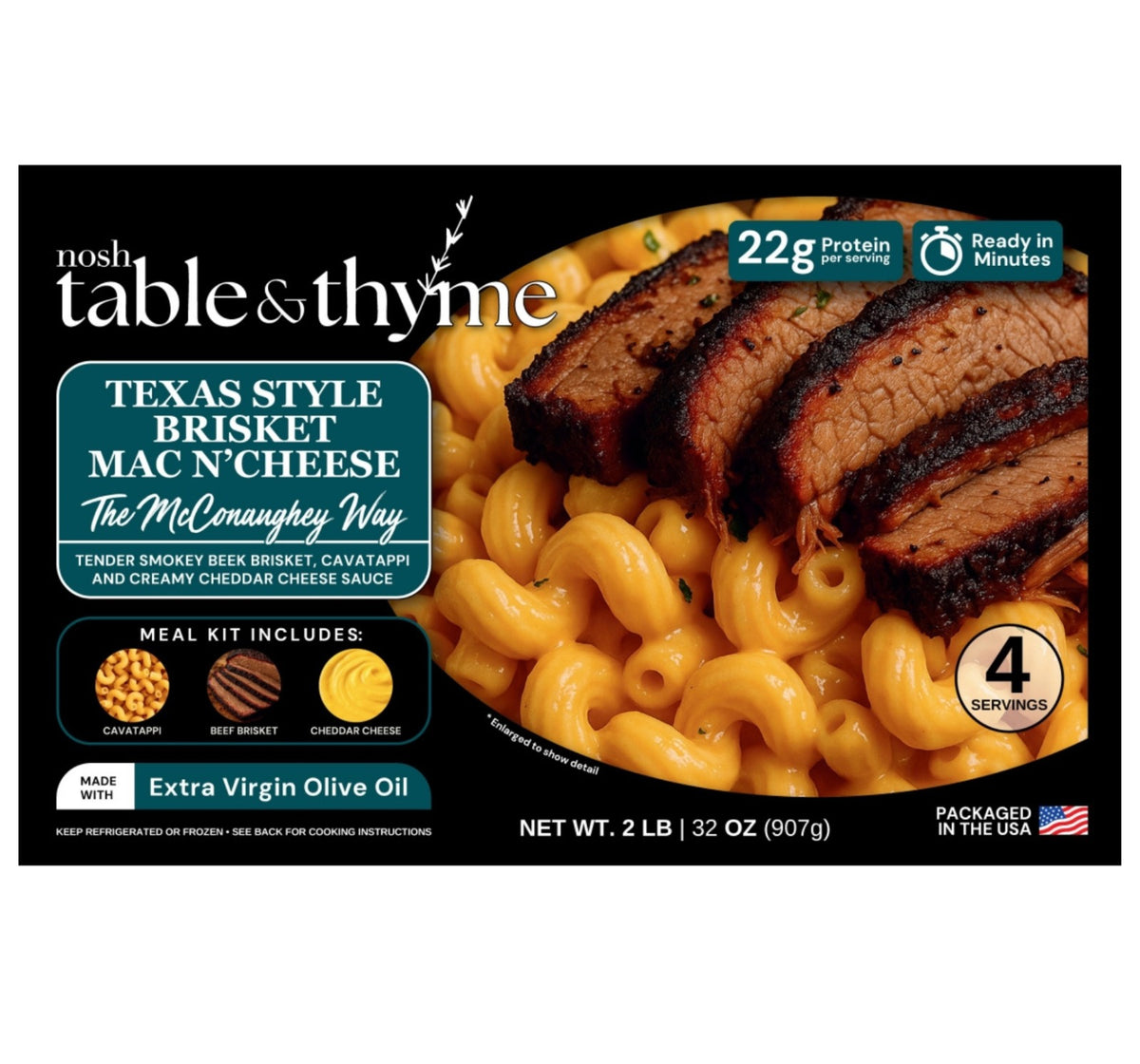 Texas Brisket Mac & Cheese