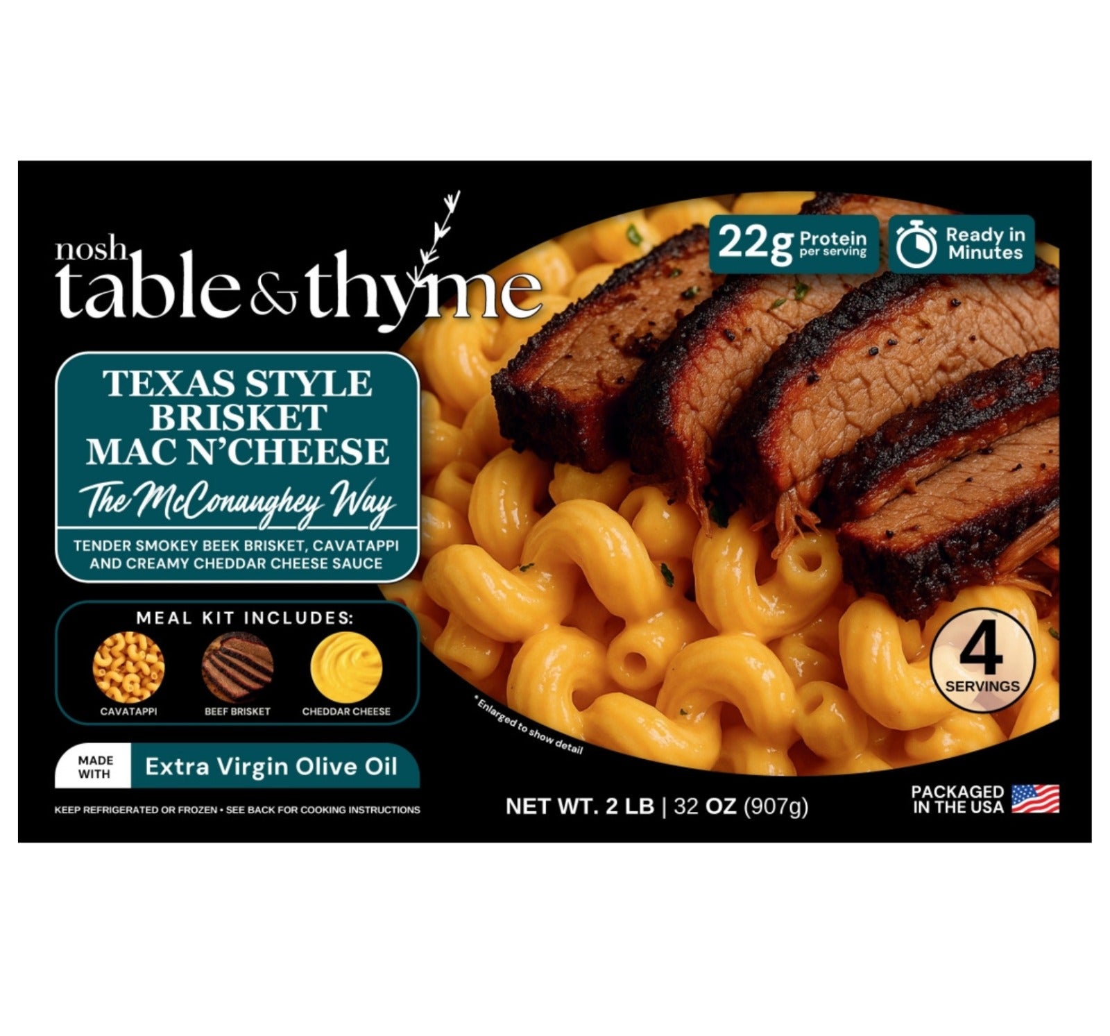 Texas Brisket Mac & Cheese