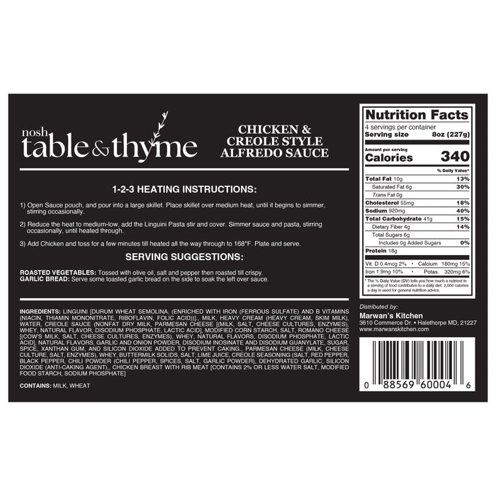 Chicken & Creole Style Alfredo Sauce – alt view