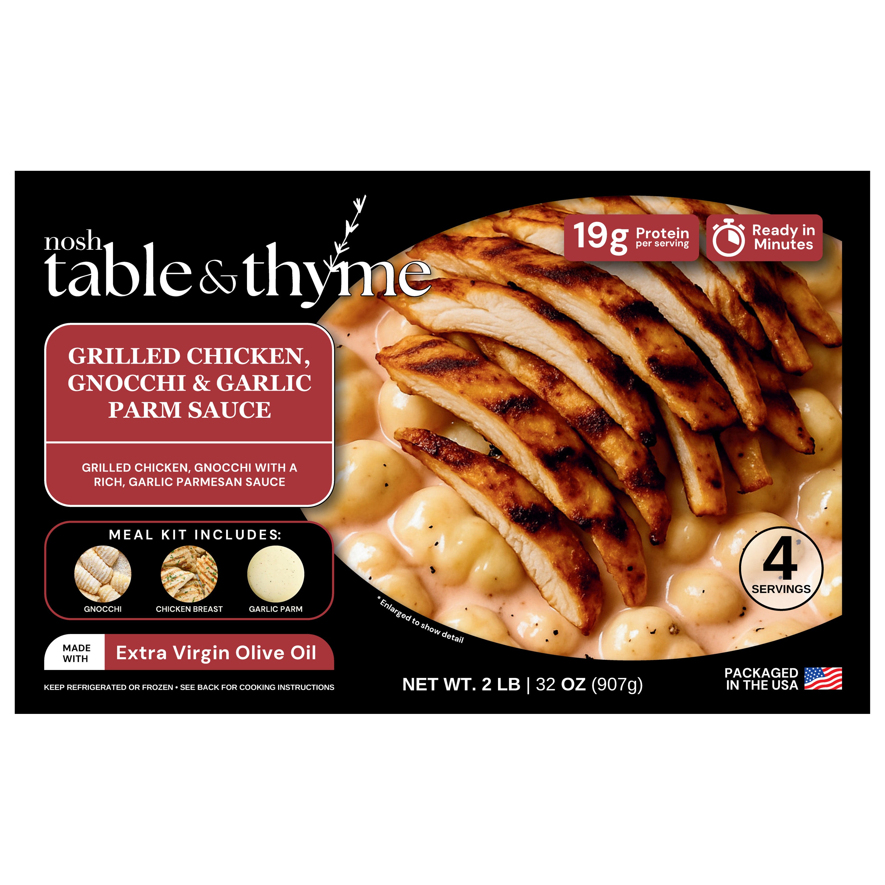 Chicken Gnocchi Garlic Parmigiana