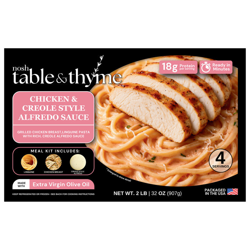 Chicken & Creole Style Alfredo Sauce