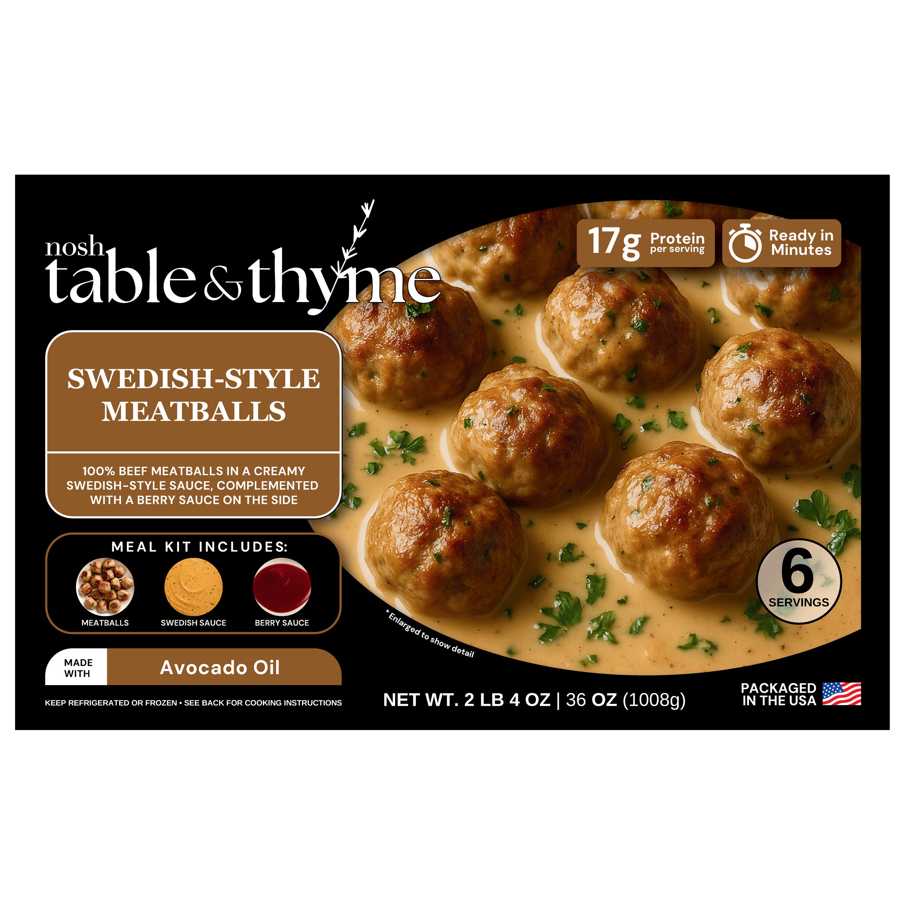Swedish Style Meatballs – noshtableandthyme